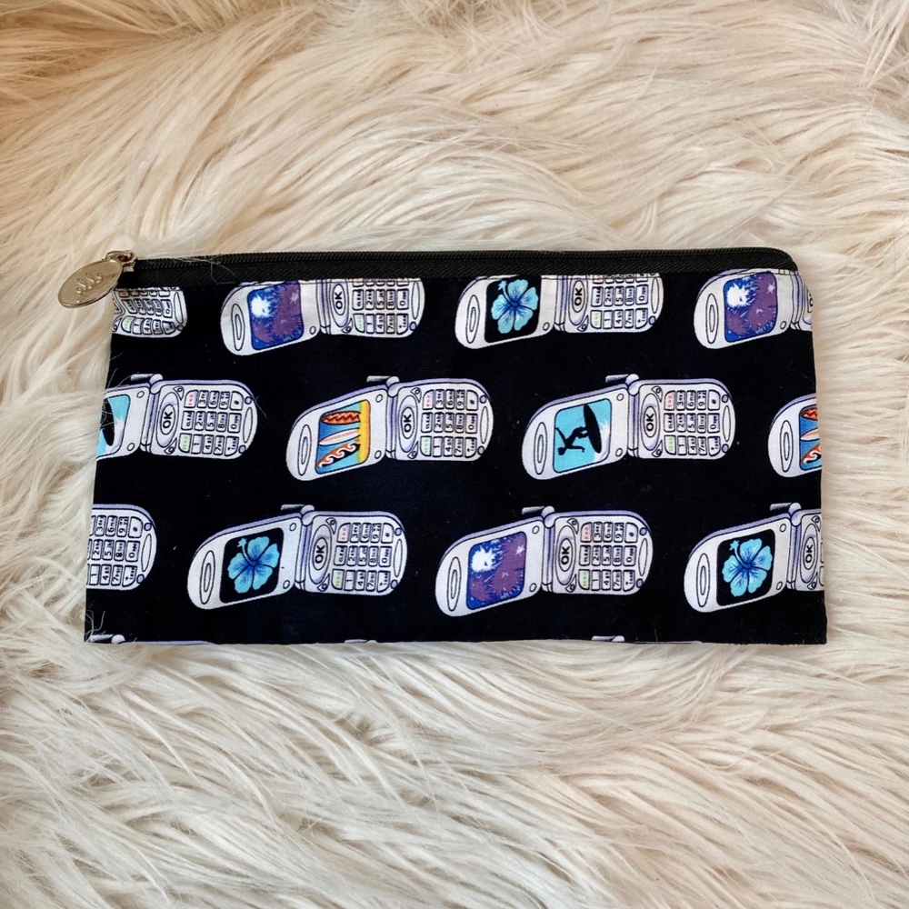 90s Flip Phone Zip Pouch